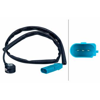 Capteur de cognement HELLA 6PG 013 114-661 pour SEAT EXEO 1.6 - 102cv