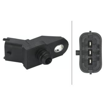 Capteur, pression de suralimentation HELLA 6PP 009 400-451 Capteur, pression de suralimentation HELLA 6PP 009 400-451