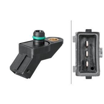 Capteur, pression du tuyau d'admission HELLA OEM 19200E