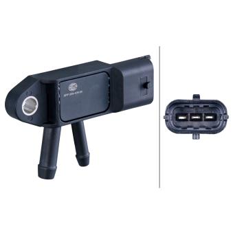 Capteur, pression des gaz échappement HELLA 6PP 009 409-041 pour NISSAN NAVARA 2.3 dCi 4x4 - 163cv