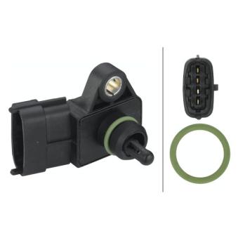 Capteur, pression du tuyau d'admission HELLA 6PP 013 112-031