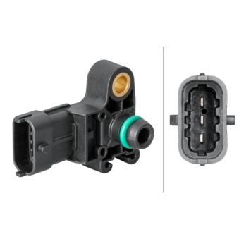 Capteur, pression de suralimentation HELLA 6PP 358 152-041 pour SEAT EXEO 1.2 - 69cv