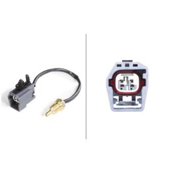 Sonde de température, liquide de refroidissement HELLA 6PT 009 309-451 pour CADILLAC BLS 1.8 TDCi - 110cv