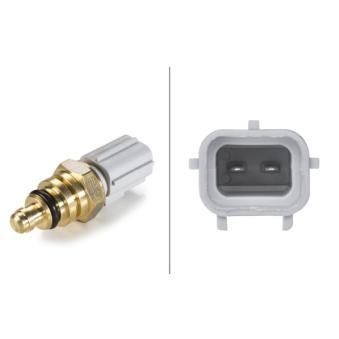 Sonde de température, liquide de refroidissement HELLA 6PT 009 309-781 pour FORD FOCUS 1.0 EcoBoost - 125cv