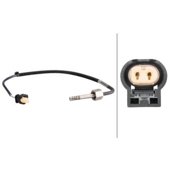 Capteur, température des gaz HELLA OEM A0071536628