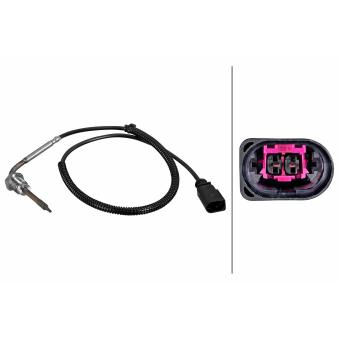 Capteur, température des gaz HELLA OEM 038906088D