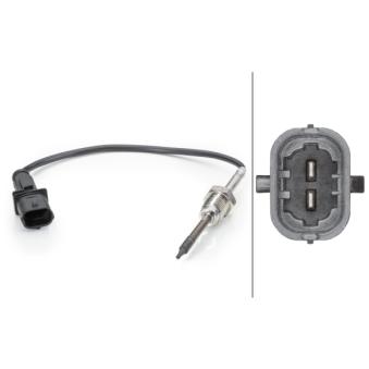 Capteur, température des gaz HELLA OEM 855457