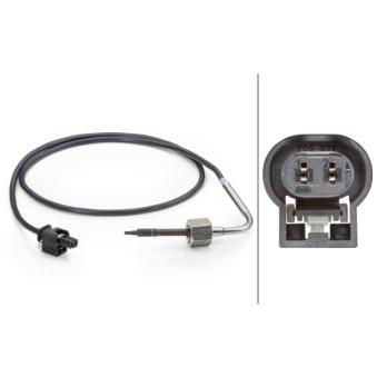 Capteur, température des gaz HELLA OEM 0051539228