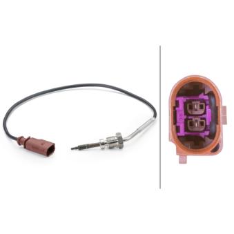 Capteur, température des gaz HELLA OEM 03G906088AC Capteur, température des gaz HELLA OEM 03G906088AC
