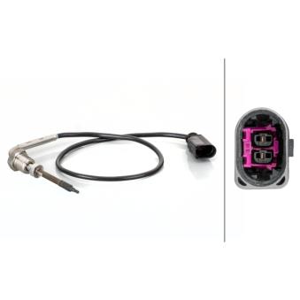 Capteur, température des gaz HELLA OEM 03G906088AP