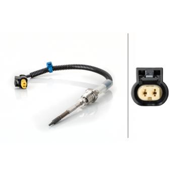 Capteur, température des gaz HELLA OEM A0019050700