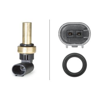 Sonde de température, liquide de refroidissement HELLA 6PT 358 058-221 pour LEXUS HS 1.6 CDTI - 110cv