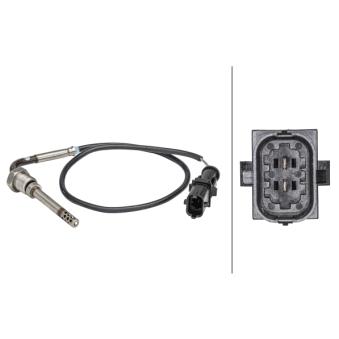 Capteur, température des gaz HELLA OEM 55228787
