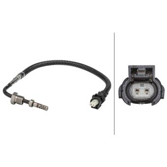 Capteur, température des gaz HELLA OEM 0019050900