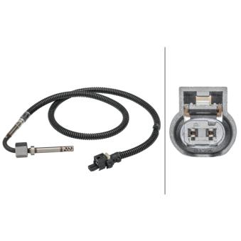 Capteur, température des gaz HELLA OEM 0009058800