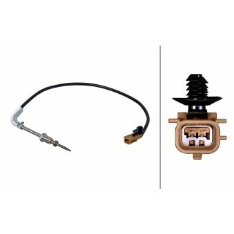 Capteur, température des gaz HELLA OEM 1247986