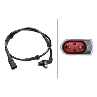 Capteur, vitesse de roue HELLA OEM 1E0043701B
