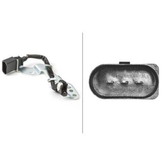 Capteur, position d'arbre à cames HELLA 6PU 009 121-561 pour MERCEDES-BENZ CLASSE C 1.6 - 100cv