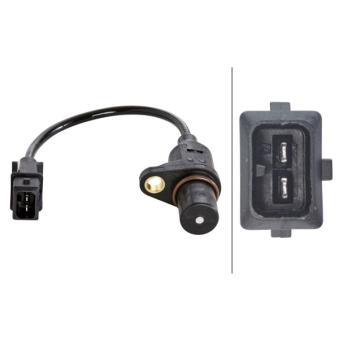 Capteur d'angle, vilebrequin HELLA 6PU 009 167-011 pour HYUNDAI ACCENT 1.4 GL - 97cv