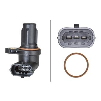 Capteur, position d'arbre à cames HELLA 6PU 009 168-081 pour MINI MINI 1.6 E-torQ - 110cv