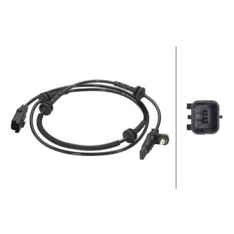 Capteur, vitesse de roue HELLA OEM 4545G6