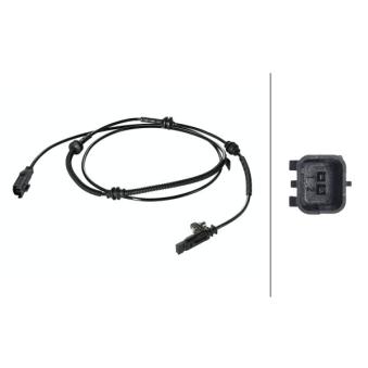 Capteur, vitesse de roue HELLA OEM 4545C0