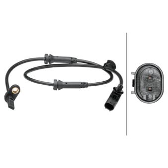 Capteur, vitesse de roue HELLA OEM 4545E1