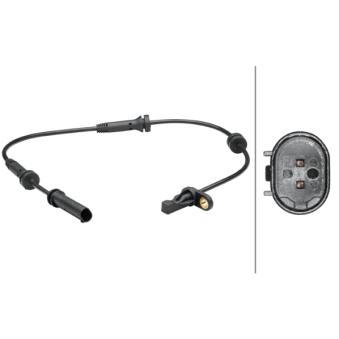 Capteur, vitesse de roue HELLA OEM 34526791223