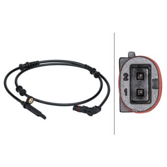 Capteur, vitesse de roue HELLA OEM A1665400217
