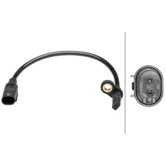 Capteur, vitesse de roue HELLA OEM 1665400317