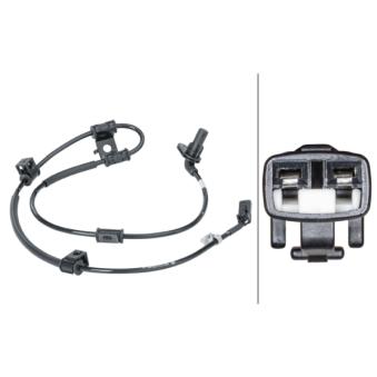 Capteur, vitesse de roue avant gauche HELLA OEM 956702S300