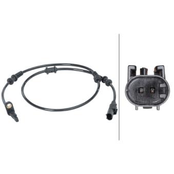 Capteur, vitesse de roue HELLA OEM A2465402510