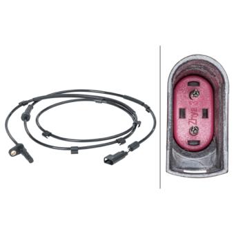 Capteur, vitesse de roue HELLA [6PU 012 679-901]