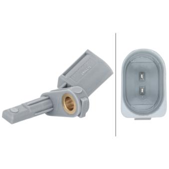 Capteur, vitesse de roue arrière droit HELLA 6PU 012 679-941 pour HONDA CIVIC 77 e-boost - 231cv