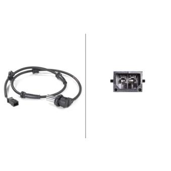 Capteur, vitesse de roue HELLA OEM 8D0927807C