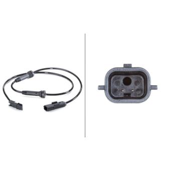 Capteur, vitesse de roue HELLA OEM 8200416683