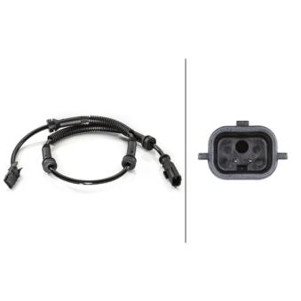 Capteur, vitesse de roue HELLA OEM 4419127