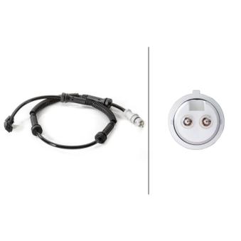 Capteur, vitesse de roue HELLA OEM 4791000QAD