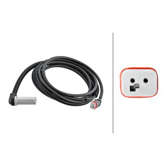 Capteur, vitesse de roue HELLA [6PU 230 048-111]