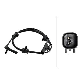 Capteur, vitesse de roue HELLA OEM 1247310