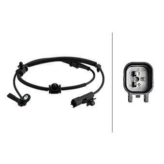 Capteur, vitesse de roue HELLA [6PU 230 048-171]