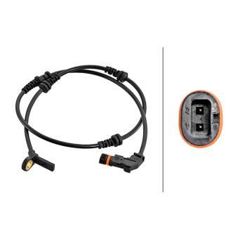 Capteur, vitesse de roue HELLA [6PU 230 048-231]