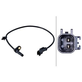 Capteur, vitesse de roue HELLA OEM 1817689