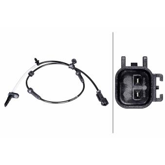 Capteur, vitesse de roue HELLA OEM 145339000B