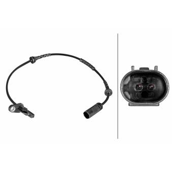 Capteur, vitesse de roue HELLA 6PU 358 216-551