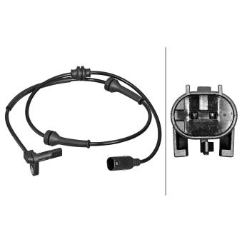 Capteur, vitesse de roue HELLA [6PU 358 217-131]