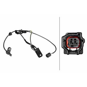 Capteur, vitesse de roue HELLA [6PU 358 217-441]