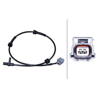 Capteur, vitesse de roue HELLA [6PU 358 218-321]