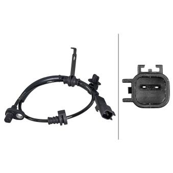 Capteur, vitesse de roue HELLA 6PU 358 218-681 pour FORD TRANSIT CONNECT 2.0 EcoBlue - 190cv