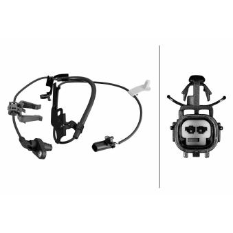 Capteur, vitesse de roue HELLA 6PU 358 219-121 pour CHRYSLER VOYAGER 450h - 299cv Capteur, vitesse de roue HELLA 6PU 358 219-121 pour CHRYSLER VOYAGER 450h - 299cv